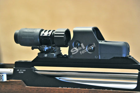 5X Magnifier w Flip to Side Mount
